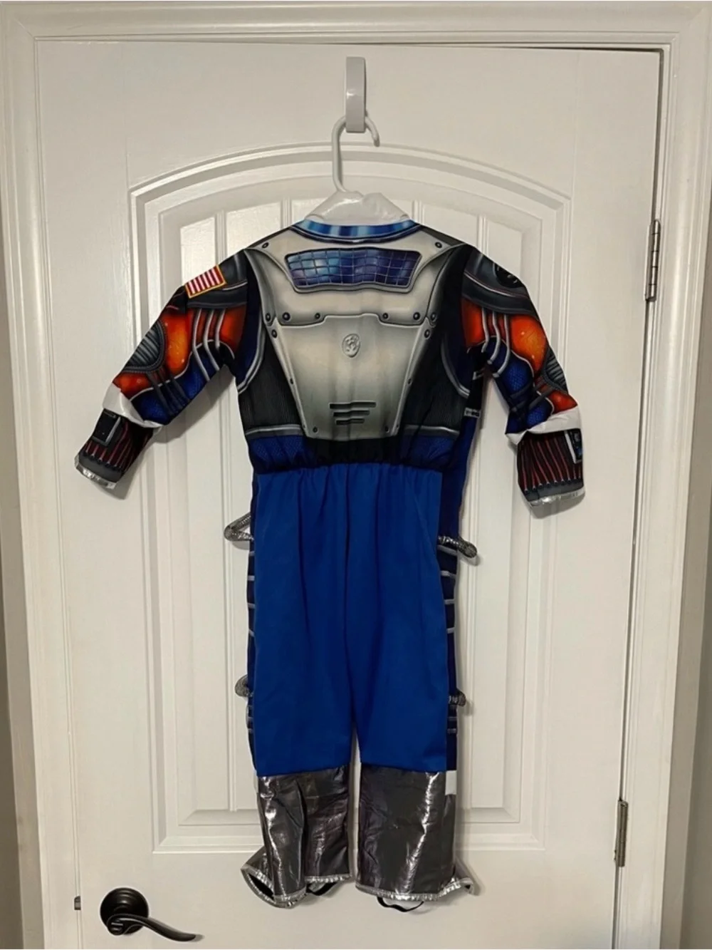 Adventure Factory Astronaut One Piece Costume with Detachable Helmet